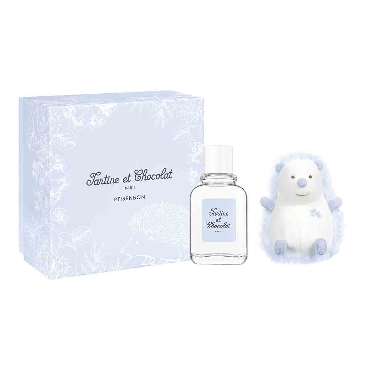 Tartine et Chocolat - Coffret Ptisenbon - Eau de Toilette 100ml + Peluche