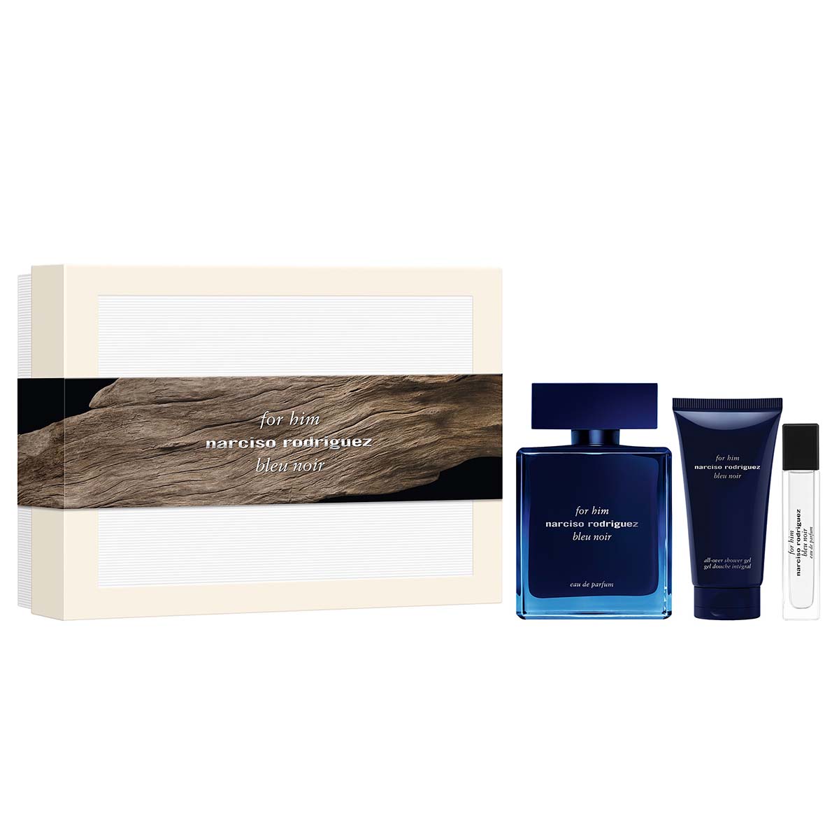 Narciso Rodriguez - Coffret for him bleu noir - Eau de Parfum 100ml + 2 produits