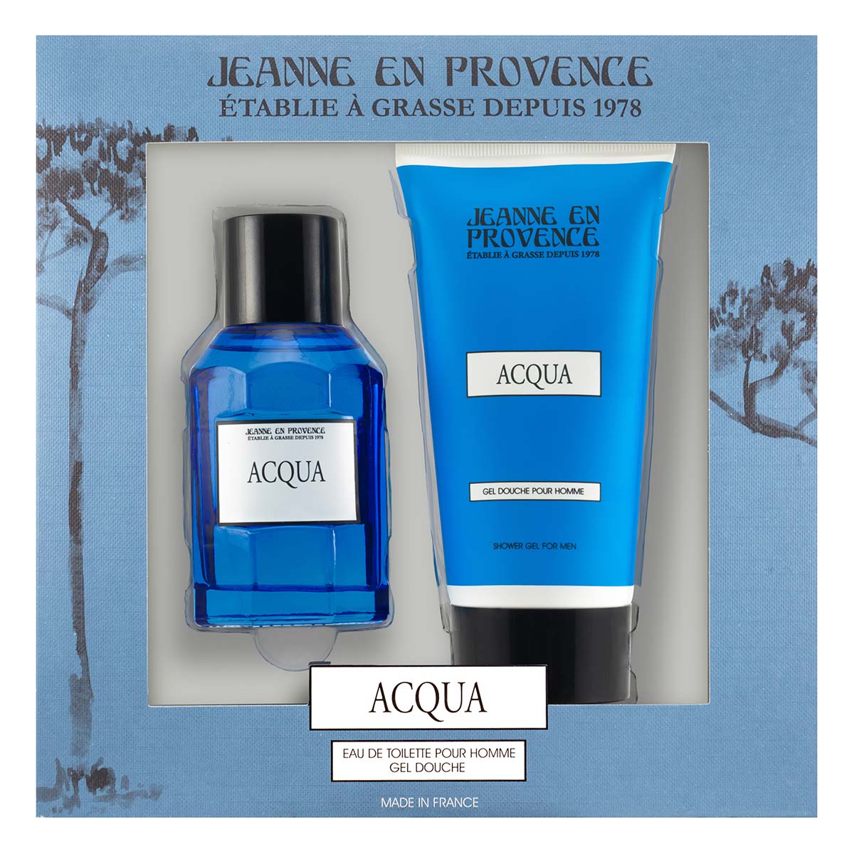 Jeanne en Provence - JEP acqua eau de toilette 100 ML + tusfürdő 150 ML készlet