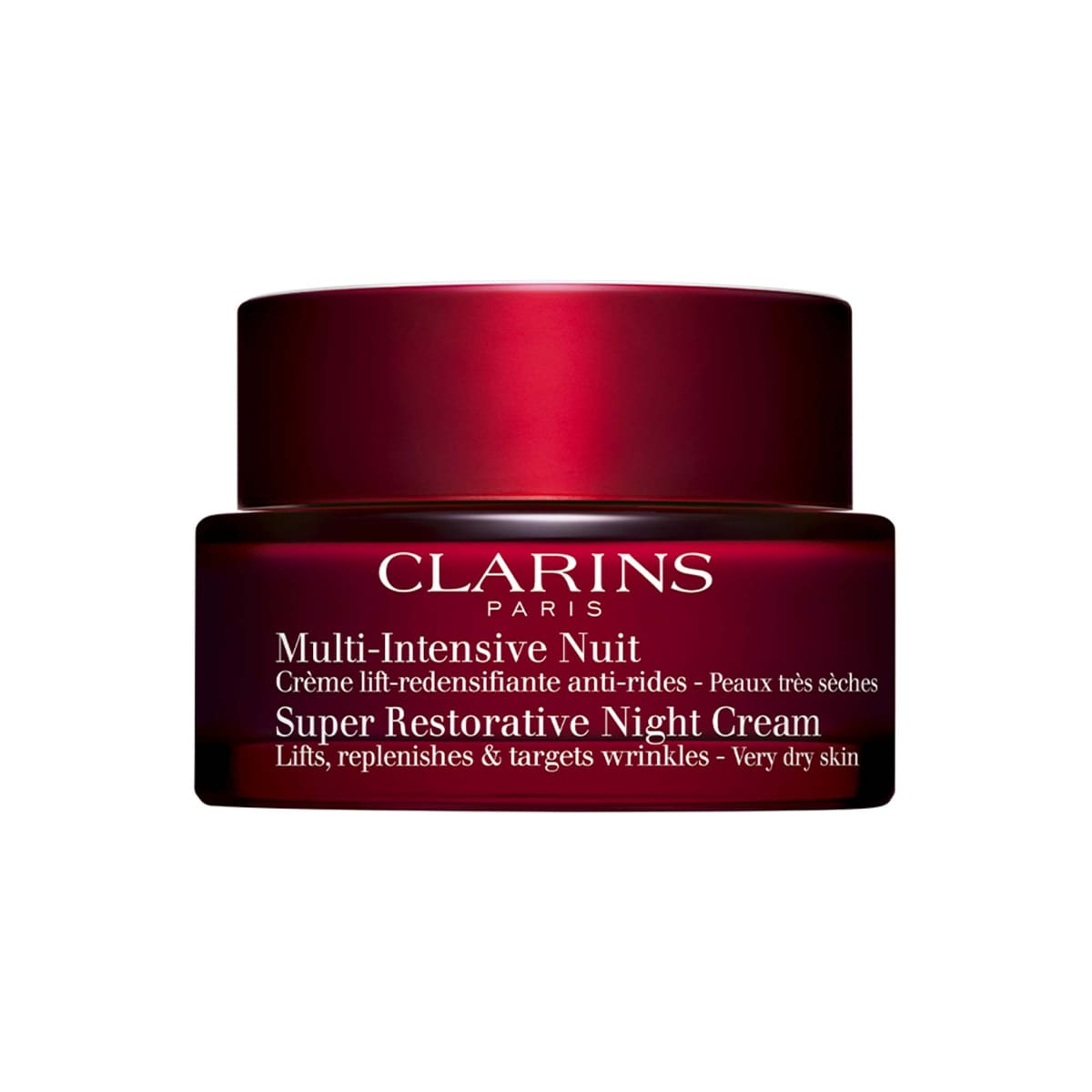 Clarins - Super Restorative Night Cream - Lifts, replenishes & targets wrinkels - very dry skin 50ml