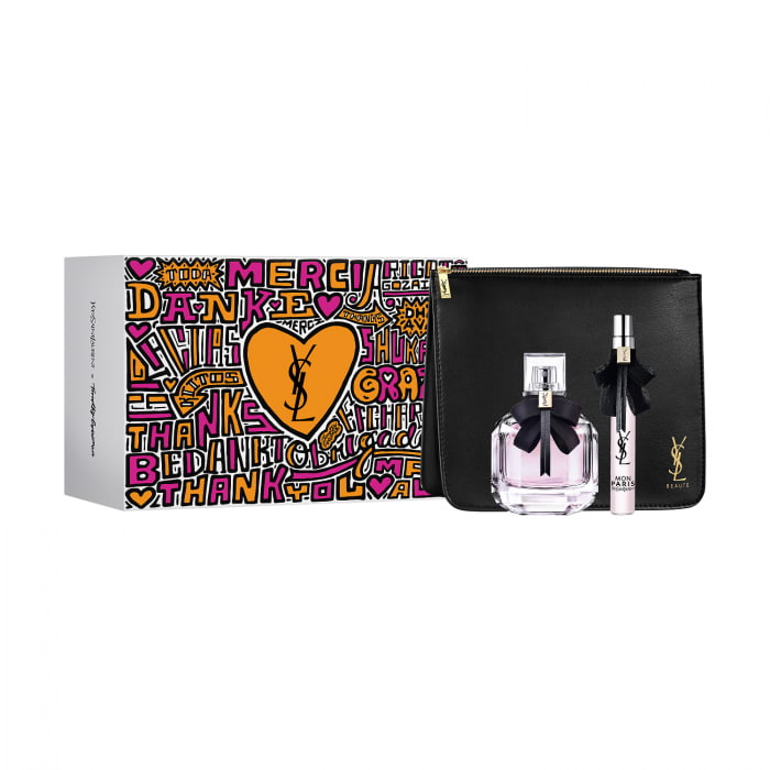 YVES SAINT LAURENT - Mon Paris Gift Set - Eau de Parfum 50 ml + 2 products